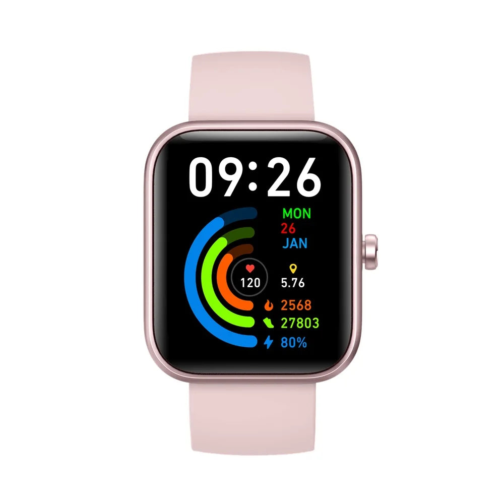 IDW25 Fashion Smart Watch Fitness Tracker Waterproof Heart Rate Monitor TFT Screen Blood Pressure 2024 Smartwatch