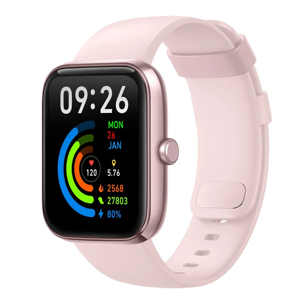 IDW25 Fashion Smart Watch Fitness Tracker Waterproof Heart Rate Monitor TFT Screen Blood Pressure 2024 Smartwatch