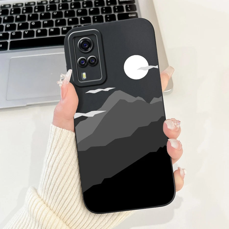 For Vivo Y51 2020 Case V2030 Luxury Candy Painted Cover Soft TPU Phone Case For Vivo Y31 Y 33 VivoY51 Fundas Vivo Y53s 4G Bumper