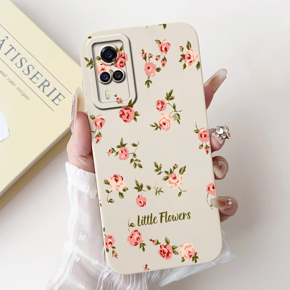 For Vivo Y51 2020 Case V2030 Luxury Candy Painted Cover Soft TPU Phone Case For Vivo Y31 Y 33 VivoY51 Fundas Vivo Y53s 4G Bumper