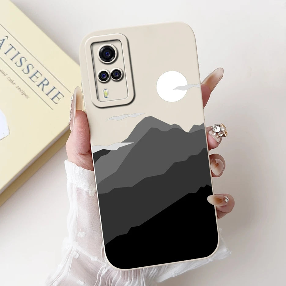 For Vivo Y51 2020 Case V2030 Luxury Candy Painted Cover Soft TPU Phone Case For Vivo Y31 Y 33 VivoY51 Fundas Vivo Y53s 4G Bumper