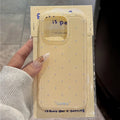 Luxury Ins Candy Color Polka Dot Case for iPhone 12 13 14 15 16 17 Pro Max Air 16Pro Wave Point Soft Silicone Ultra Slim Cover
