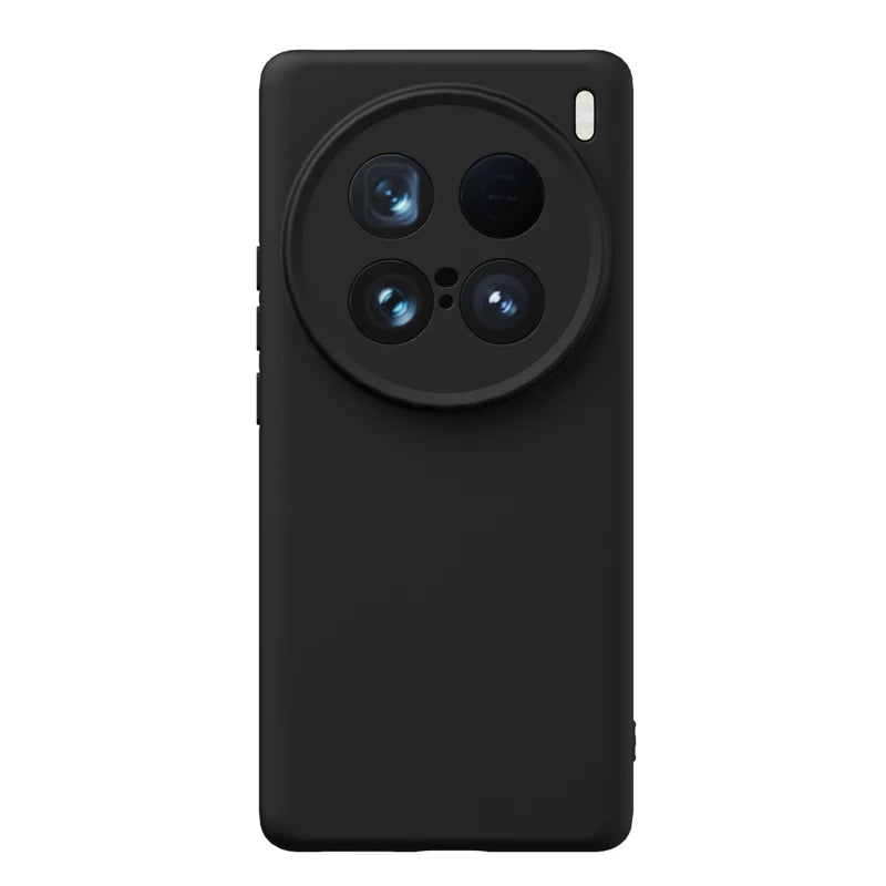 Soft Liquid Silicone Phone Case For VIVO X100 Ultra X300S X200 Pro Mini X300Ultra , Slim Skin Fleece Camera Protection Cover