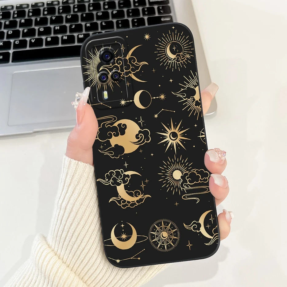 For Vivo Y51 2020 Case V2030 Luxury Candy Painted Cover Soft TPU Phone Case For Vivo Y31 Y 33 VivoY51 Fundas Vivo Y53s 4G Bumper