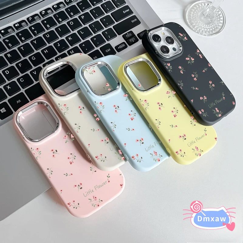 For Samsung Galaxy A05S A15 A25 A24 A54 A53 S24 S23 S22 Plus Ultra S21 S20 FE A13 A52s A03 Core Phone Case Fresh Flower Cover